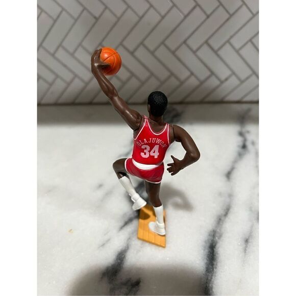 1988 Lineup Starting Olajuwon Kenner Houston Rockets Hakeem Loose Figure Rookie - Picture 3 of 5